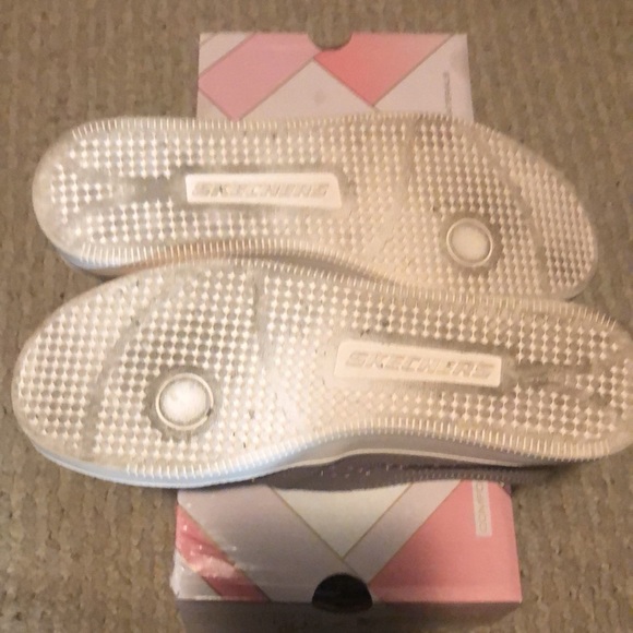 Skechers Rhinestone Slip-On Madison Ave Color: Taupe - Picture 3 of 4